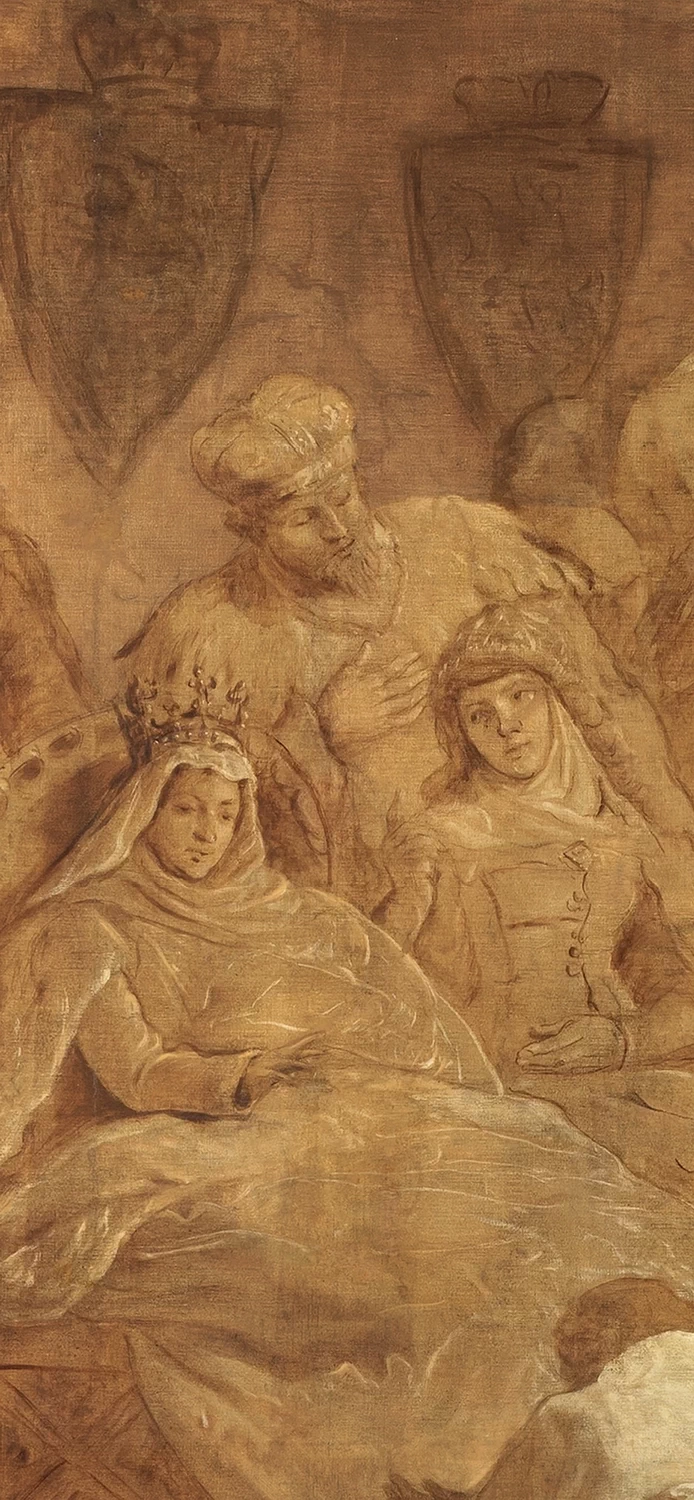 Battesimo della Lituania - Museo della Collezione Giovanni Paolo II, Varsavia, dettaglio 1